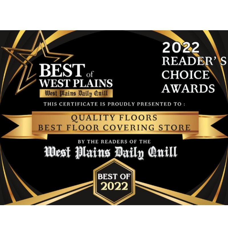 Quality Floors Best of 2022 Award